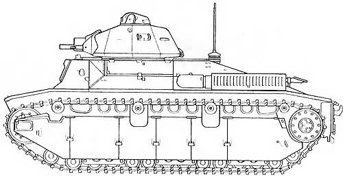 пехотный танк D2