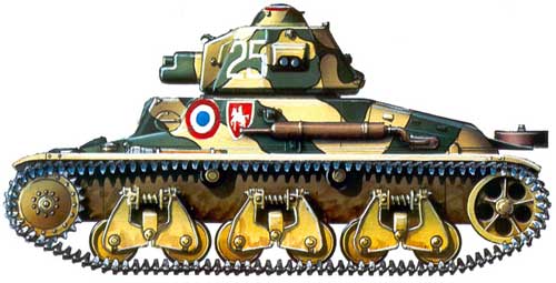 французский танк Гочкисс H35