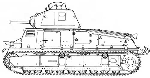 французский средний танк Somua S35