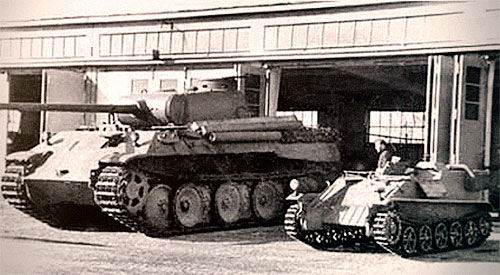 Пантера и Sd.Kfz.301 Боргвард В-IV