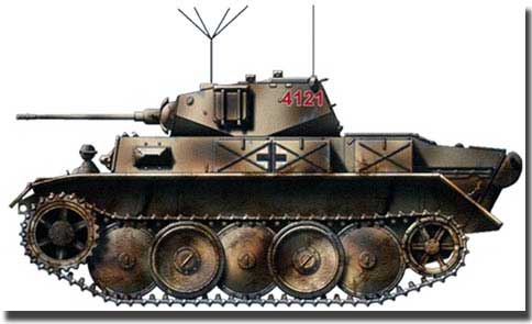 Танк Pz.Kpfw II Ausf.L