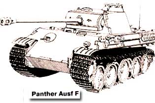 Танк Пантера Ausf F