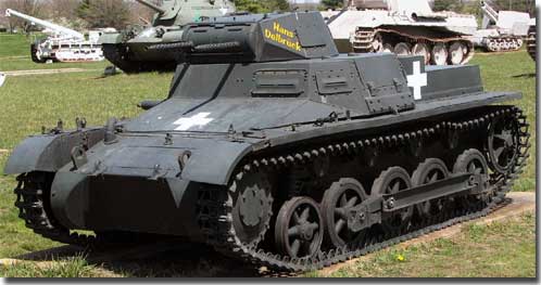 Танк Pz.Kpfw.I Ausf.B в музее США