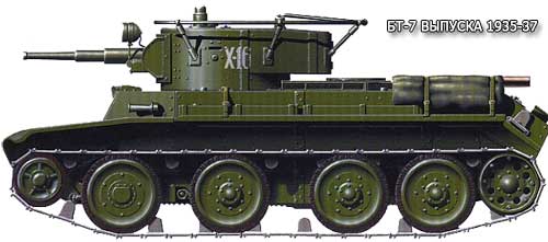 танк БТ-7