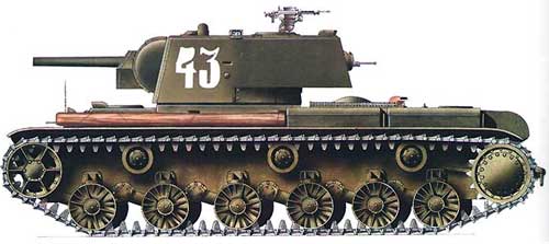 Огнеметный танк КВ-8