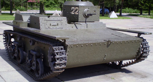малый плавающий танк Т-38