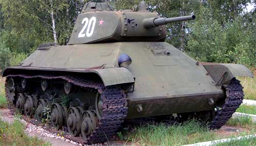 Легкий танк СССР Т-50