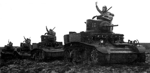 Легкие танки M3
