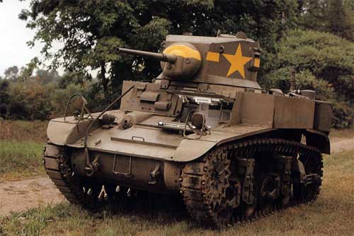 M3 Стюарт лёгкий танк