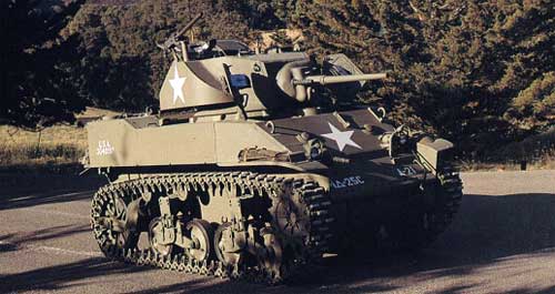 лёгкий танк США M5 Стюарт