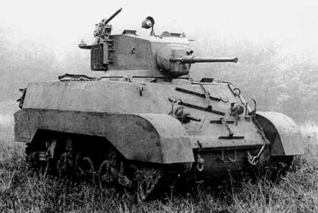 танк США M5 Стюарт