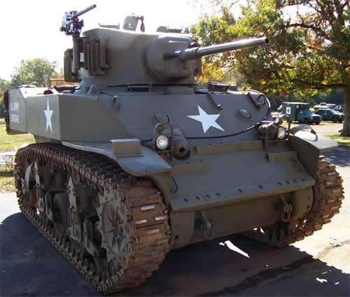танк M5 Стюарт