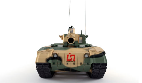 Вероятный вид танка "Армата"