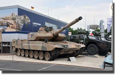 Современный танк Германии