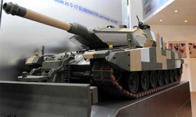 Модель танка "Леопард"