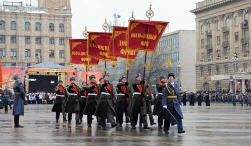 Парад в Волгограде