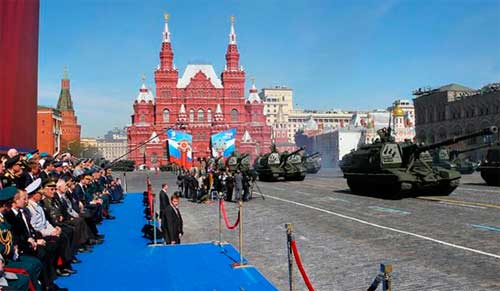 Фото пресс-службы Президента России Парад Победы в Москве