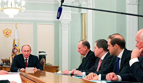 Заседание Комиссии по вопросам военно-технического сотрудничества России с иностранными государствами Заседание Комиссии