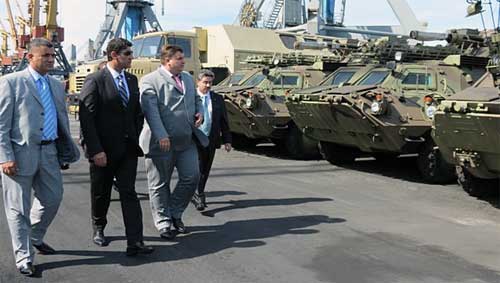 Отгрузка БТР-4 Украинские бронетранспортеры