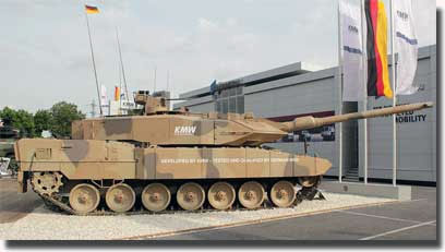 Leopard 2A7+ Немецкий танк