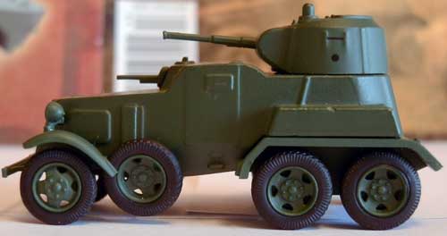 Модель выпуска - бронеавтомобиль БА-10 