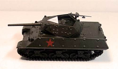 боковая проекция модели русского танка
