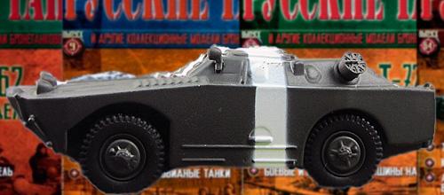 Боковая проекция модели "Русских танков"