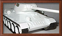 модель русского танка