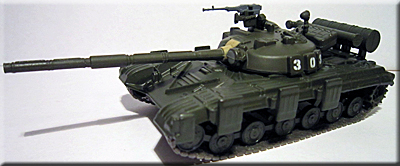 домашняя фотография модели танка
