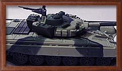 боковая проекция модели танка