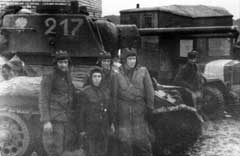 Экипаж танка Т-34