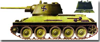 Т-34 Финский танк Т-34