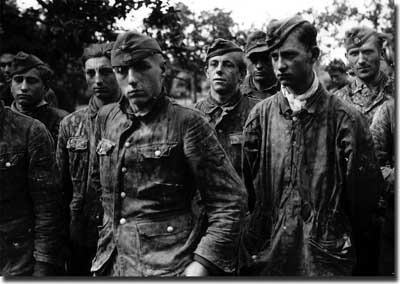 Фотография немецких пленных