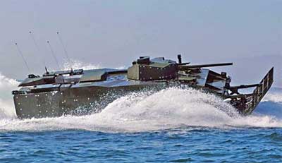 EFV корпуса морской пехоты США Экспедиционная боевая машина