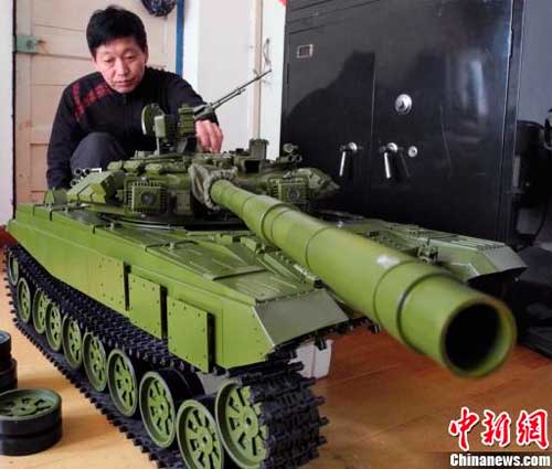 Модель танка Т-90