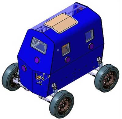 Micro Bullet-Proof Vehicle