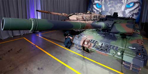 Танк Leopard 2A7 Новый танк
