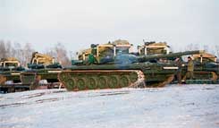 Модернизированные танки Т-72Б3