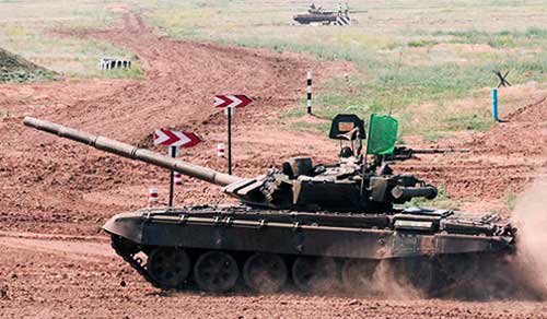 Всероссийский этап танкового биатлона