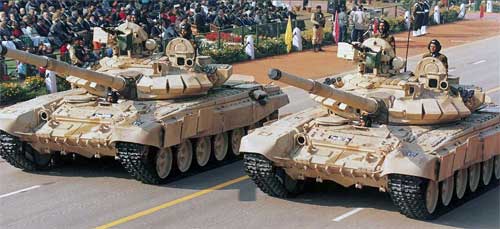 Танк Т-90 в Индии