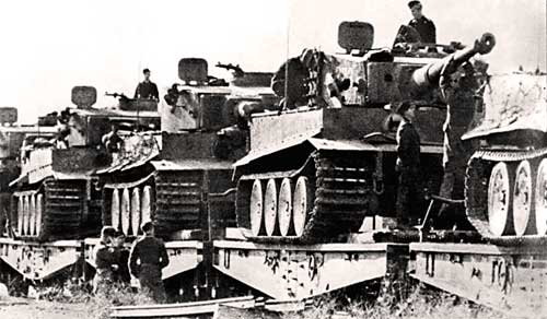 Немецкие танки "Тигр"