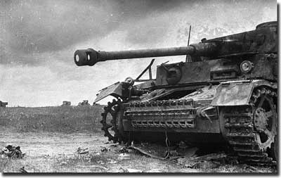 Фото подбитого танка