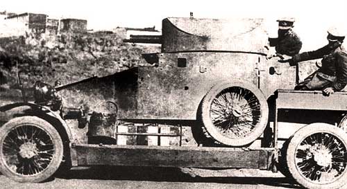 Lanchester armoured car