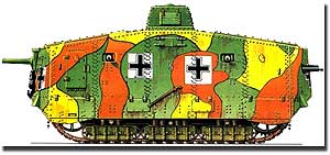 Германский тяжелый танк A7V