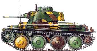 легкий танк - 1938 год
