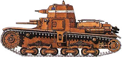 Итальянский танк - лето 1941