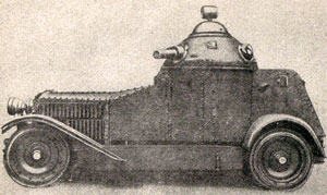 Легкий бронеавтомобиль Виккерс-Кросслей М23 