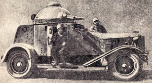 Легкий бронеавтомобиль Виккерс-Кросслей М25 