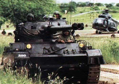 Компанией «Крезо-Луар» разработано для танка дополнительное бронирование
