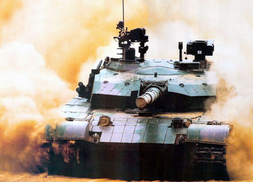 Подобную схему бронирования можно было также увидеть на модернизированном танке «Тип 96» и пакистанском «Аль-Халид»